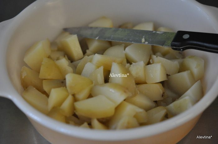 Средиземноморский картофельный салат