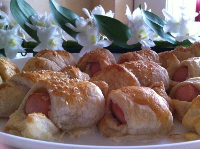 Сосиски кроличьи в тесте