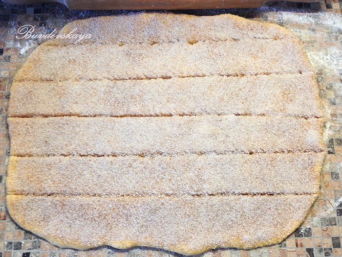 Тыквенный отрывной кекс