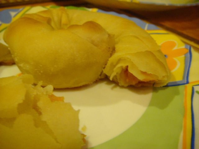 Вытяжное тесто &amp;quot;Улитка с начинкой&amp;quot;