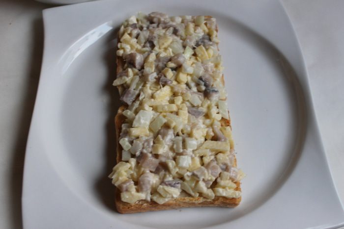 Бутербродный торт