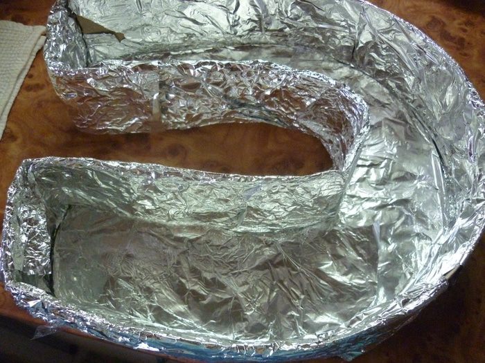 Торт &amp;quot;Подкова&amp;quot; + мк по изготовлению нестандартной разъемной формы