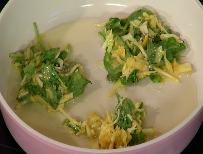 Капустные блинчики 