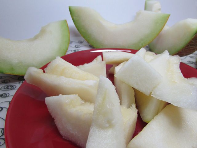 Дынное мороженое