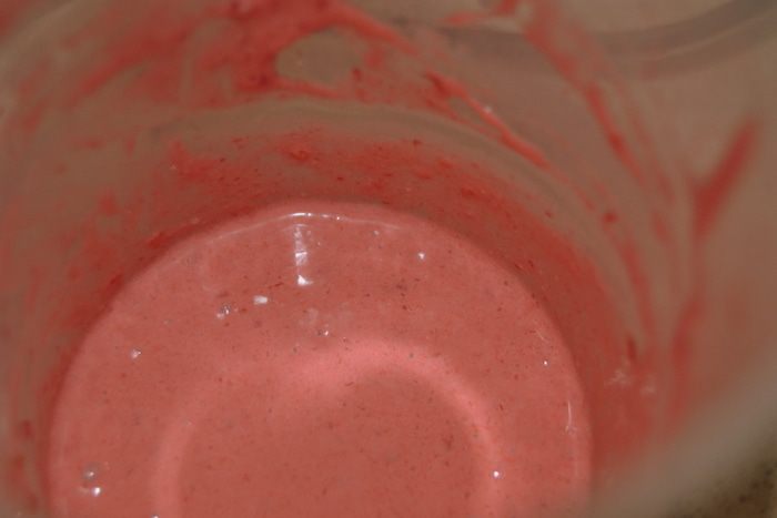 Шоколадный мусс с малиновым кремом