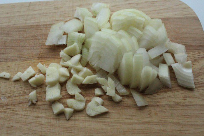 Тальятелле с гуляшом из индейки