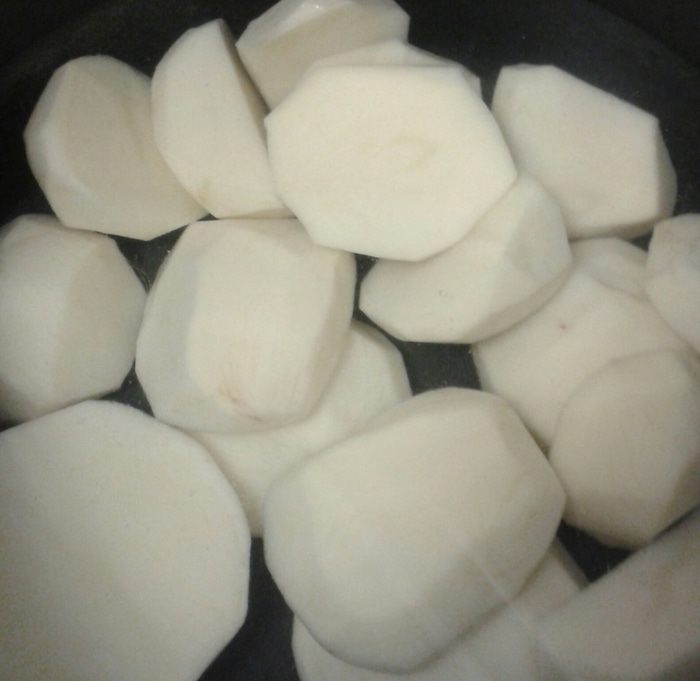 Конвертики из теста фило со шпинатом и картофелем