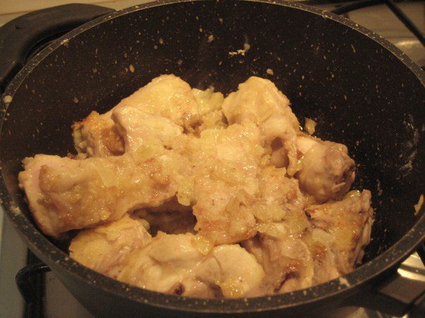 Кролик в кисло-сладком соусе