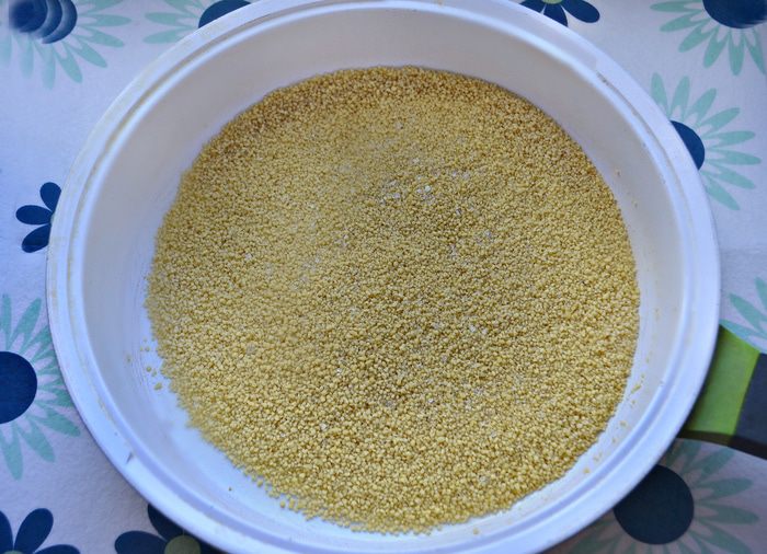 Марокканский салат с кускусом