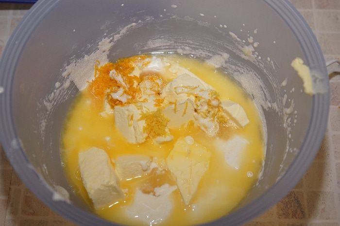 Цитрусовый кекс