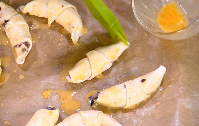 Мини-круассаны с оливками