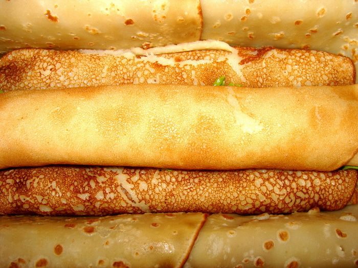 Закусочный блинный торт &amp;quot;Тетрис&amp;quot;