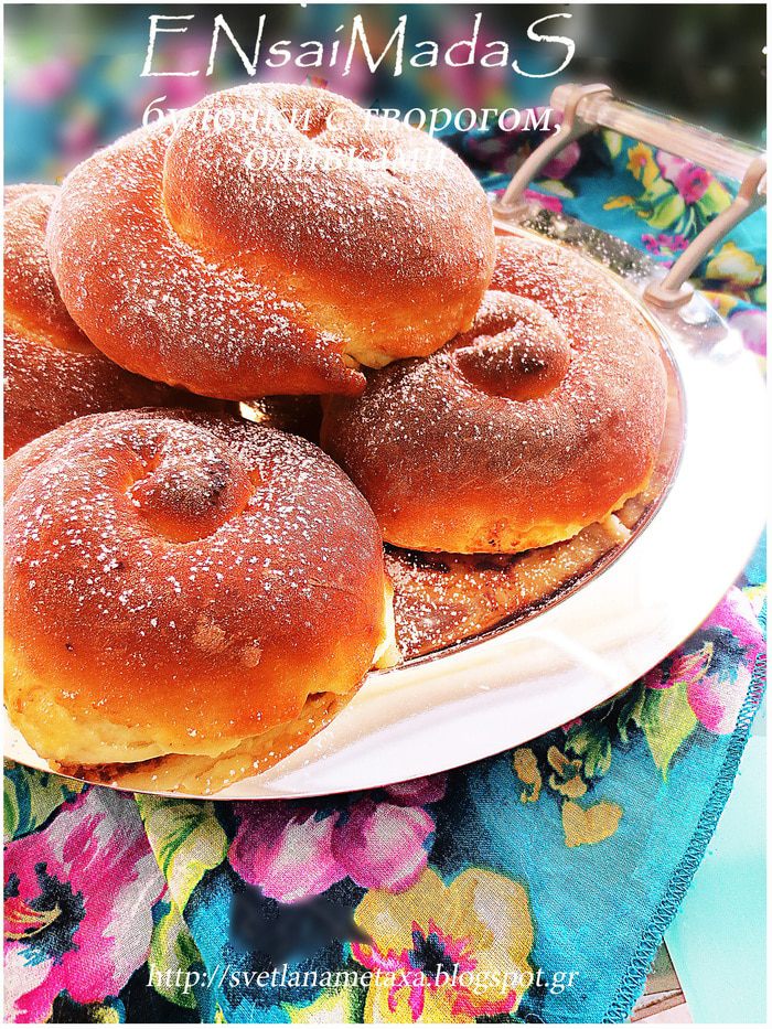 Нежные воздушные булочки (Ensaimadas)