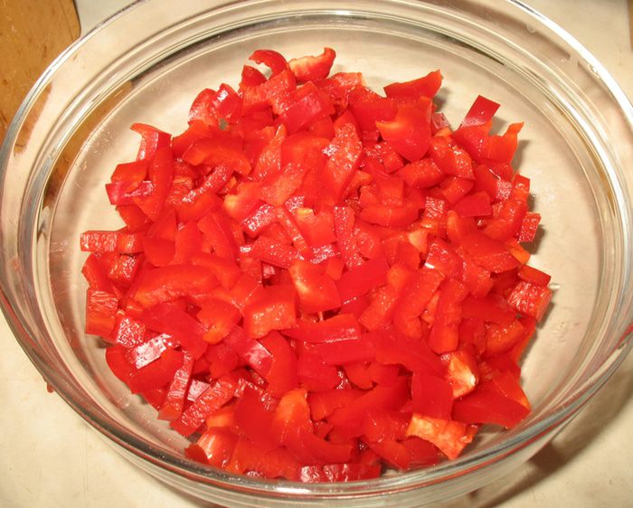 Картофель с овощами