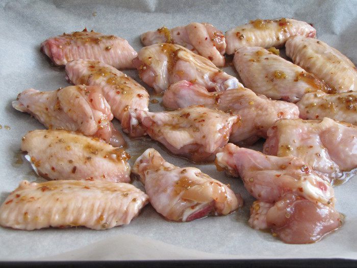 Острые куриные крылышки в глазури