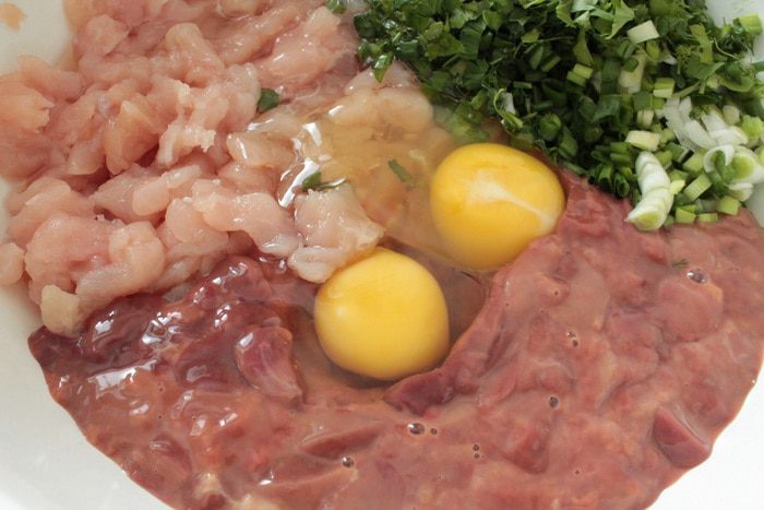 Рубленые котлеты из куриного филе и печени