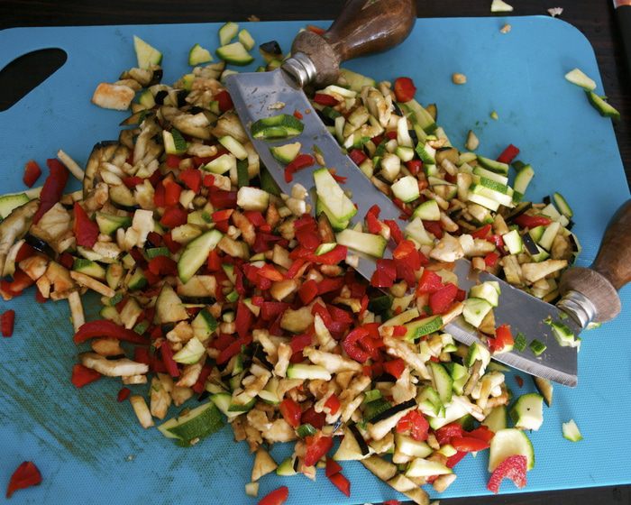 Рататуй с курицей 