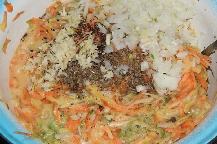 Овощной кугель