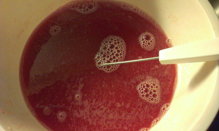 Арбузный сорбет