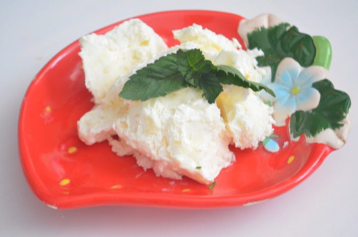 Потрясающе вкусное рисовое мороженое (без яиц)