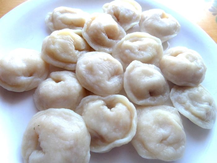 Вареники с картошкой (постные)