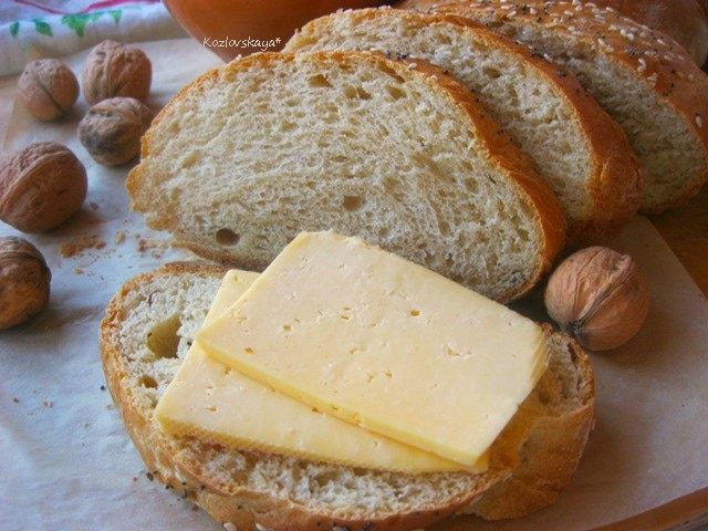 Деревенский ржаной хлеб