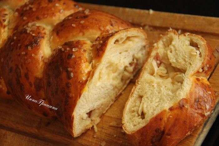 Итальянская соленая коса (&amp;quot;Treccia salata&amp;quot;)