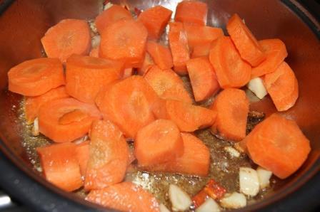 Согревающий морковный суп-пюре