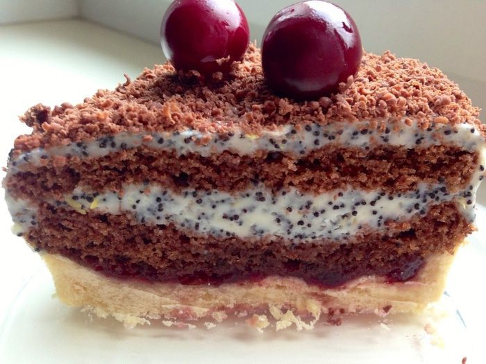 Пирожные &amp;quot;Шоколадно-маковое удовольствие&amp;quot;