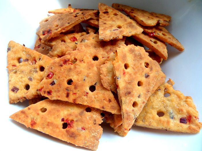 Французские крекеры с моими добавками