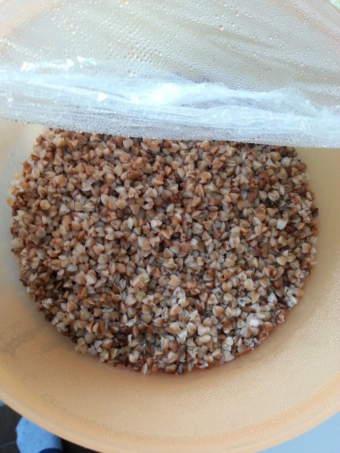 Гречневая запеканка с куриными шариками