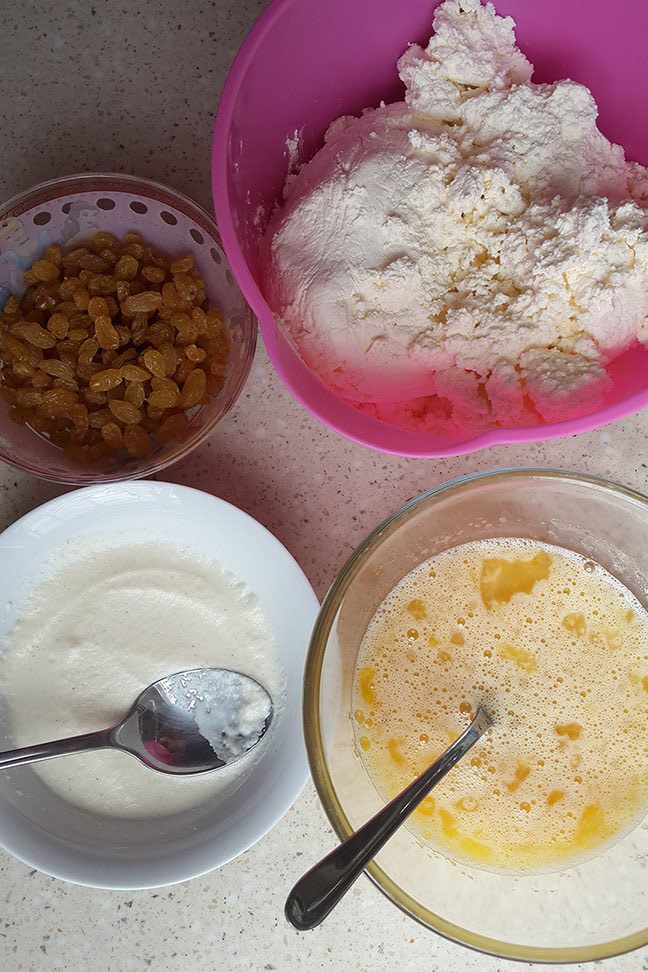 Творожная запеканка без муки