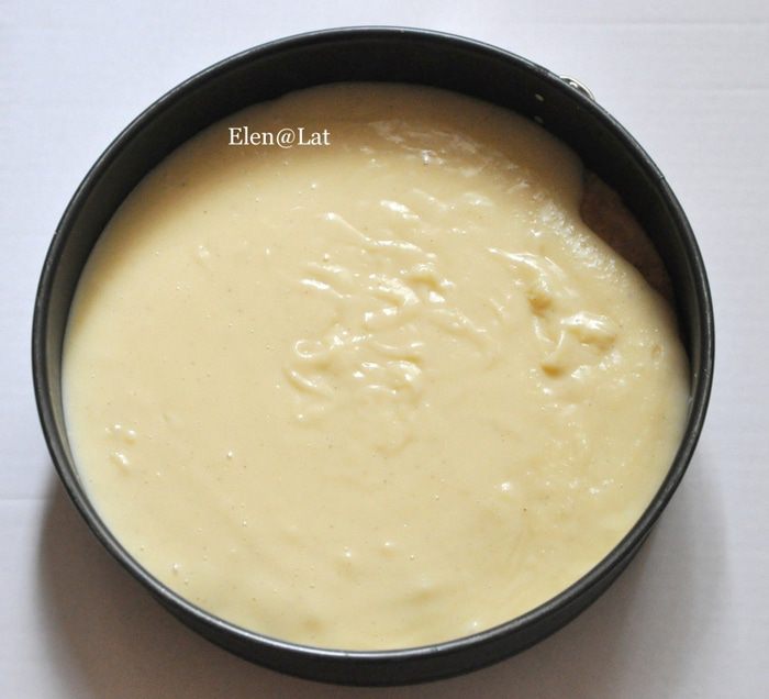 Польский пирог с малиной