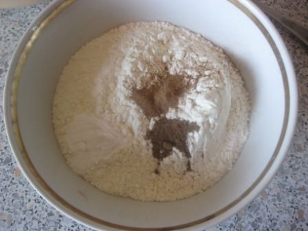 Кекс с тыквой и шоколадом