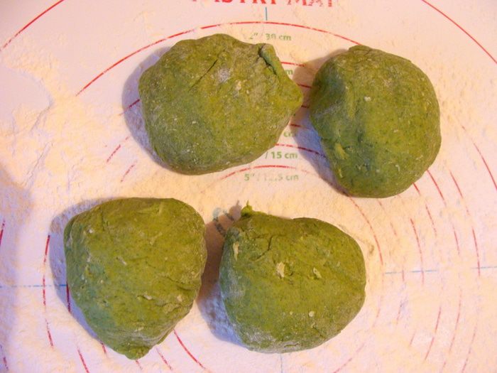 Домашняя зеленая лазанья 