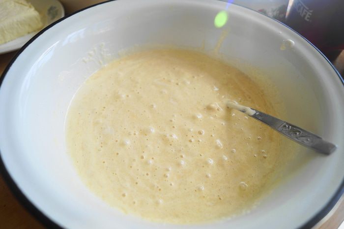 Кулич Пасхальный на взбитых яйцах с заварной глазурью