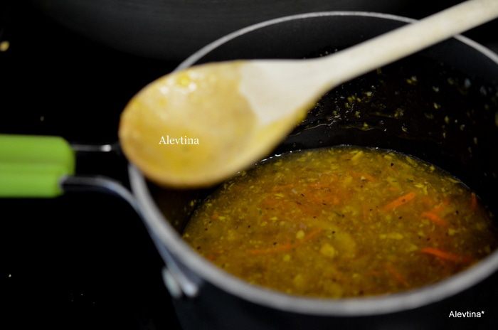 Свиные медальоны с мармеладным джемом