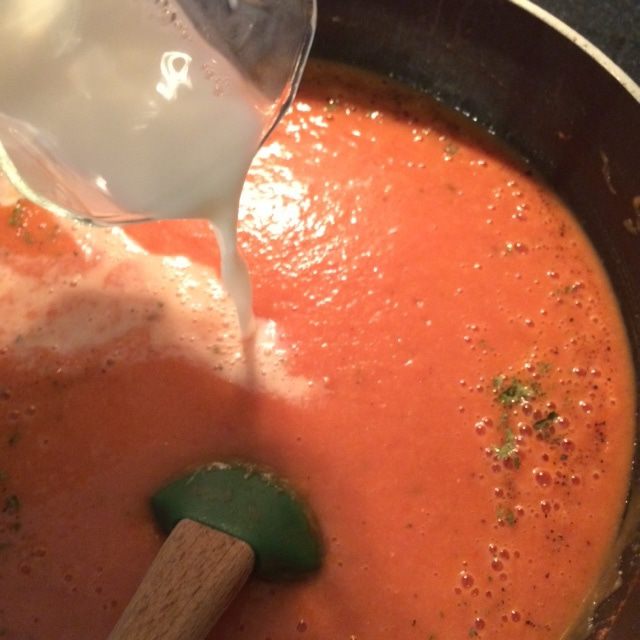 Томатный суп-пюре (Tomato Bisque Soup)