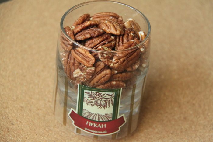 Чизкейк с корицей, яблоком и сахарным пеканом