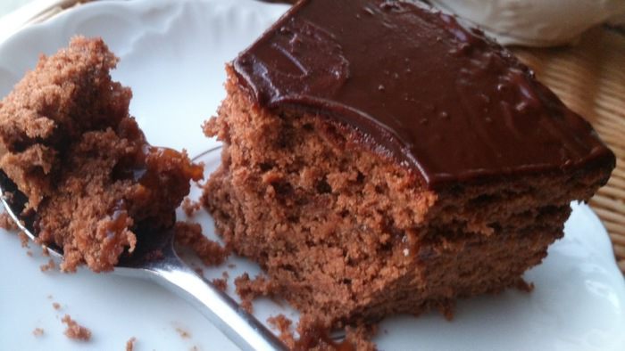 Шоколадно-гречневый торт