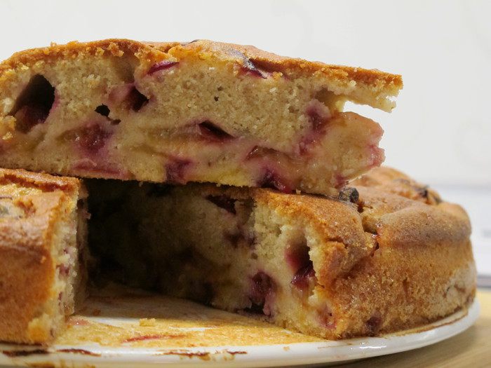 Сливовый кекс