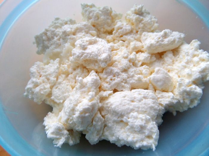 Деревенская галета с пшеном и творогом