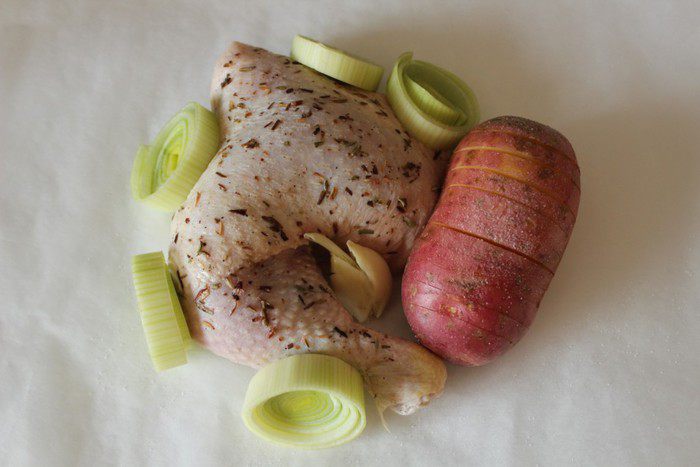 Запеченная курица &amp;quot;Котопуло клефтико&amp;quot;  (Κλέφτικο)