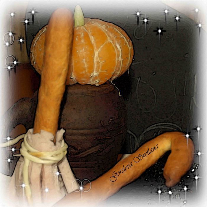 Сырное печенье с ветчиной &amp;quot;Метла и клюка&amp;quot;