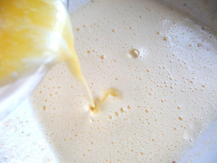 Бананово-шоколадный кекс