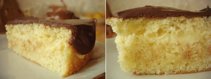 Бостонский кремовый пирог (Boston cream pie)