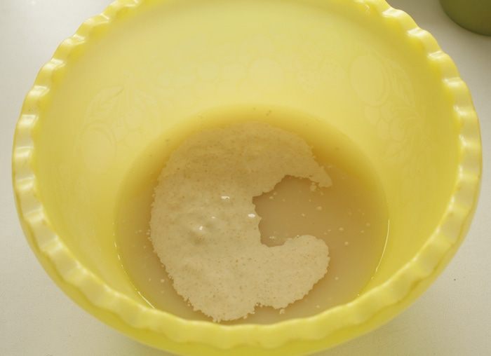 Хлеб с йогуртом и медом