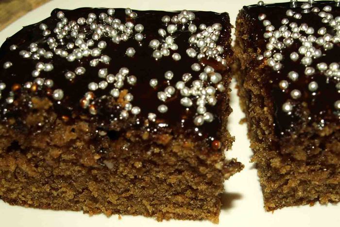 Кофейно-ореховый кекс