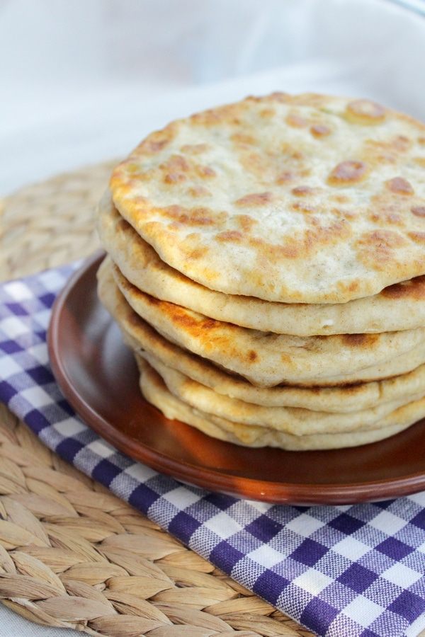 Лепешки с ц/з мукой, брынзой и моцареллой