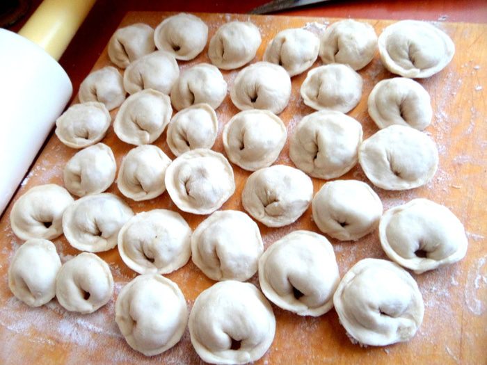 Вареники с картошкой (постные)